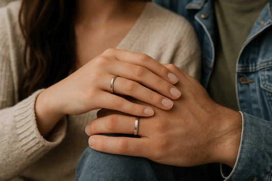 Matching Promise Rings: A Guide for Modern Couples - metal content