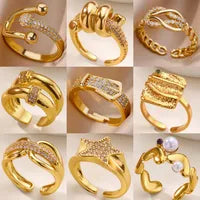 Women's Ring - Gemstone with Heart over Solitaire Adjustable Ring